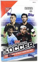 2022 Topps MLS Major League Soccer Hobby Box